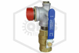 Grooved Commercial Riser with Ball Valve | 2-1/2 in.