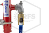 Pre-Assembled Riser | 2-1/2 in. | Commercial | Grooved w/ Ball Valve. | Valve