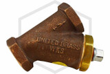 Viking™ Water Motor Gong | Model F-2 | 300 PSI | 7-3/4 in. OD | 07862 | QRFS™ | Strainer