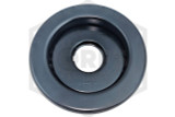 Viking® E-1 Escutcheon | Black Polyester | 1/2 in. Sprinkler | QRFS | Top