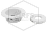 Tyco™ Style 15 Escutcheon | White | 1/2 in. Sprinkler | QRFS™ | Pieces
