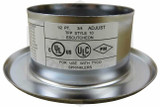Tyco™ Style 10 Escutcheon | Chrome Plated | 1/2 in. Sprinkler | QRFS™ | Label 2