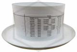 Tyco™ Style 10 Escutcheon | White | 1/2 in. Sprinkler | QRFS™ | Label 1