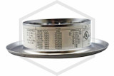 Tyco™ Style 30 Escutcheon | Chrome | 3/4 in. Sprinkler | QRFS™ | Label 2