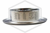 Tyco™ Style 30 Escutcheon | Chrome | 3/4 in. Sprinkler | QRFS™ | Label 1