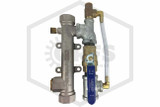 Pre-Assembled Riser | 1 in. | Residential | Threaded w/ Ball & Pressure Relief | QRFS™ | Valves
