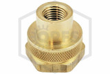 Faucet Test Cap | 3/4 in. NST with 1/4 in. NPT Inlet | QRFS™ | Inlet Threads