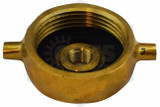 Hose Test Cap | 1-1/2 in. NST with 1/4 in. NPT Inlet | QRFS™ | Outlet Threads