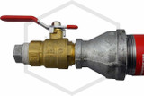 Model 5300 Auxiliary Drain/Drum Drip Valve | AGF Manufacturing™ | QRFS™ | Lower Valve  Side