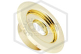 Senju® D1 Recessed Escutcheon | Brass | 1/2 in. Sprinkler | 004-1370