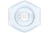 Senju™ D1 Recessed Escutcheon | White | 1/2 in. Sprinkler | 004-1310