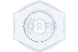 Senju D2 Recessed Escutcheon | 1/2 in. Sprinklers | White