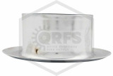 Retrofit Two Piece Escutcheon | Recessed | Chrome | 1/2 in. Sprinkler | Side