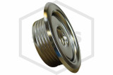 Two Piece Escutcheon | Threaded Recessed | Chrome | 1/2 in. Sprinkler | Hero