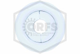 Retrofit Two Piece Escutcheon | Recessed | White | 1/2 in. Sprinkler | Front