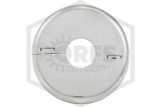 Retrofit One Piece Escutcheon | 1/4 in. Height | Chrome | 1/2 in. Sprinkler | Hero