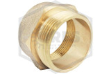 Brass Hex Adapter | 1-1/2 in. | F NPT  x  M NPSH