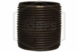 Black Iron Fitting | Nipple | 1-1/4 in. NPT x Close | Black Steel | QRFS | Upright