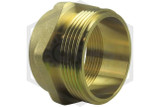 Brass Hex Adapter | 2-1/2 in. | F NPT x M NST