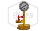 Bleeder Valve for Test Caps | Double Ball | 1/4 in. NPT | QRFS™ | Installed