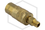 Hydraulic Quick-Connect Fitting | 1/4 in. NPT | Quickly Connect Bleeder Valves! | Alt Hero