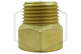 Sprinkler Extension | Brass | 1/2 in. Length x 1/2 in. NPT | QRFS™ | Side