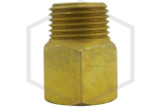 1/2" x 3/4" Brass Sprinkler Extension  (12.7 x 19.05 mm)
