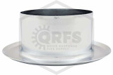Two Piece Escutcheon | Recessed | Chrome | 3/4 in. Sprinkler | Side