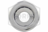 Retrofit Two Piece Escutcheon | Recessed | Chrome | 3/4 in. Sprinkler | Front