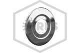 Fire Sprinkler Trim Ring | 5 in. OD. | 2 in. Hole | Chrome | Hero