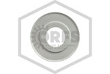 Fire Sprinkler Trim Ring | 5 in. OD. | 2 in. Hole | White | Back