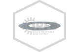 Fire Sprinkler Trim Ring | 4-1/2 in. OD. | 2-2/5 in. Hole | Chrome | Side | QRFS™