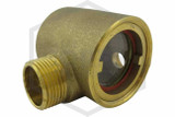 Sight Glass | 1 in. FNPT x 1 in. MNPT | With 1/2 in. Restricted Orifice | QRFS™ | Hero