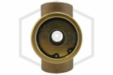 Sight Glass | 1 in. FNPT x 1 in. FNPT | With 1/2 in. Restricted Orifice | QRFS™ | Restricted Orifice