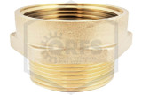 Brass Hex Adapter | 2-1/2 in. | F NST x M NPT