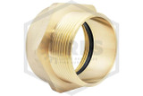 Brass Hex Adapter | 2-1/2 in. | F NST x M NPT