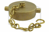Brass Cap and Chain | 1 1/2" NST