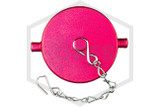 Plastic Cap and Chain | 1-1/2 in. NST | Red