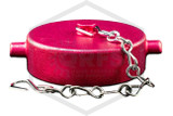 Plastic Cap and Chain | 2-1/2 in. NST | Red