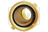 45-Degree Flow Nozzle Elbow | 2-1/2 in. F NST x 2-1/2 in. M NST | Brass | QRFS™ | Female NST