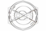 Recessed Sprinkler Head Guard | Pendent/Sidewall | Chrome | QRFS™ | Bottom