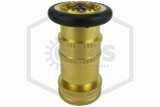 Fog Nozzle w/ Bumper | 1-1/2 in. NPSH | Brass | 100 PSI | QRFS™ | Hero
