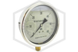 Water Pressure Gauge | Liquid | 3-1/2 in. | QRFS | Side