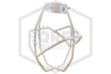 Heavy Duty Head Guard | Vertical Mount | White | Hero Image | QRFS™