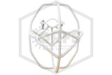 Heavy Duty Head Guard | Side Mount | White | Front Image | QRFS™
