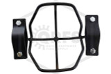 Heavy Duty Head Guard | Horizontal Mount | Black | Back Image | QRFS