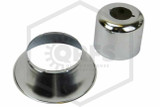 Adjustable Escutcheon | Cup with Skirt A | Chrome | 3/4 in. Sprinkler | Pieces