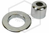 Adjustable Escutcheon | Cup with Skirt B | Chrome | 3/4 in. Sprinkler | Pieces
