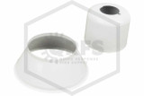Adjustable Escutcheon | Cup with Skirt A | White | 3/4 in. Sprinkler | Pieces