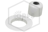 Adjustable Escutcheon | Cup with Skirt B | White | 3/4 in. Sprinkler | Pieces